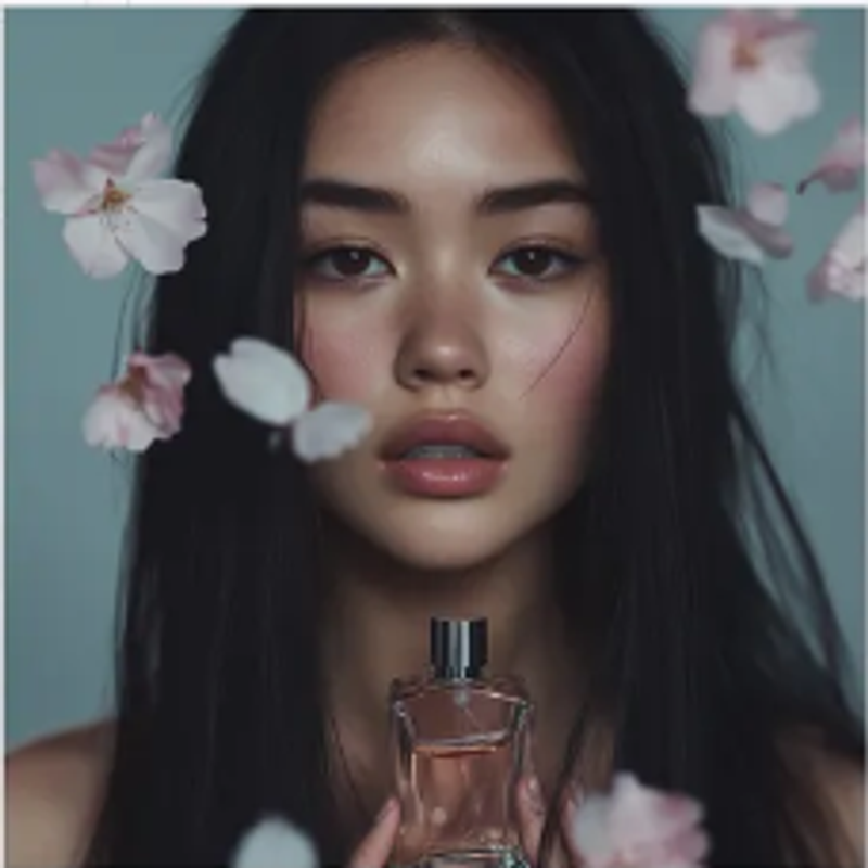 Fleur Spring Campaign Editorial Model