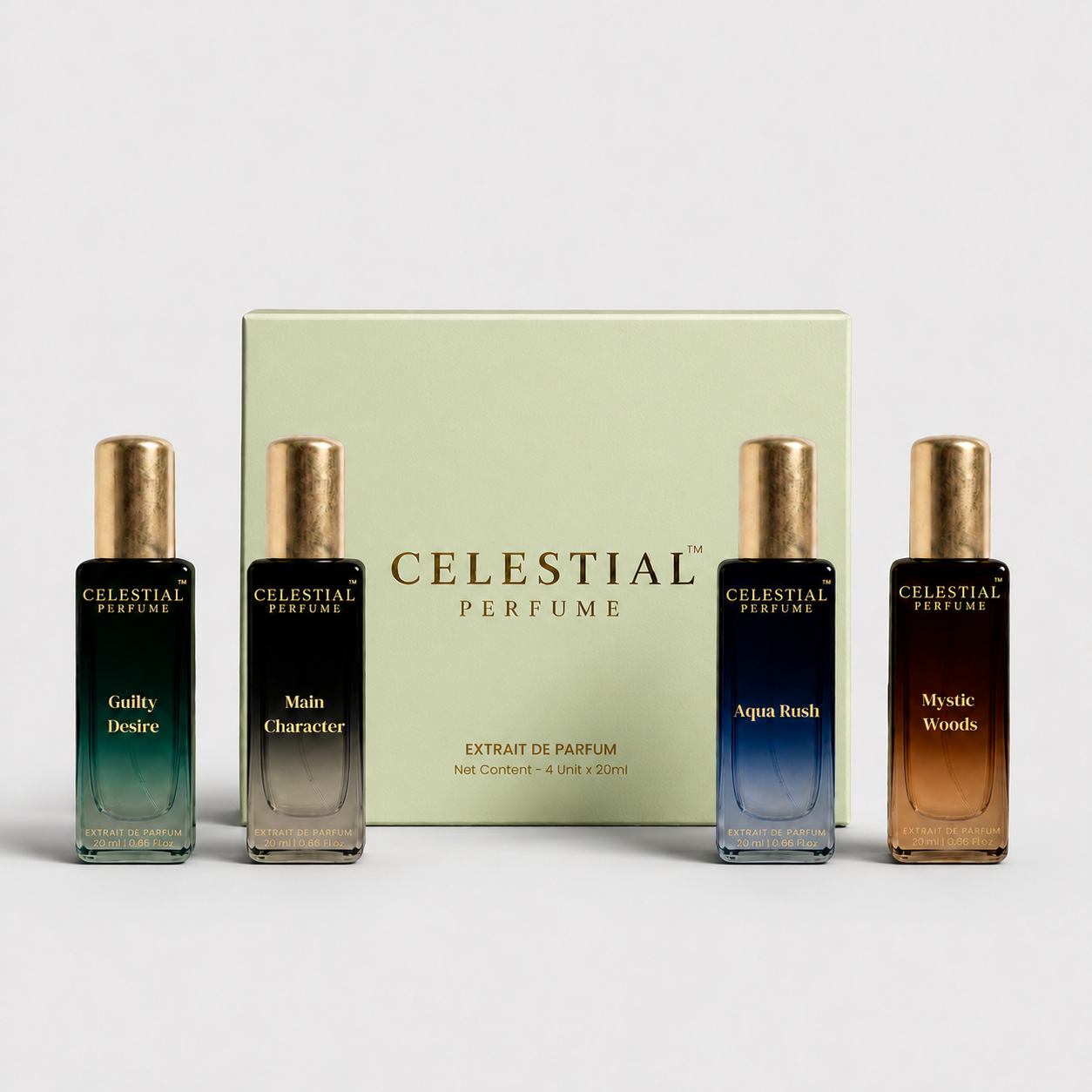 Luxury Perfume Gift Set For Him - 4 x 20ml